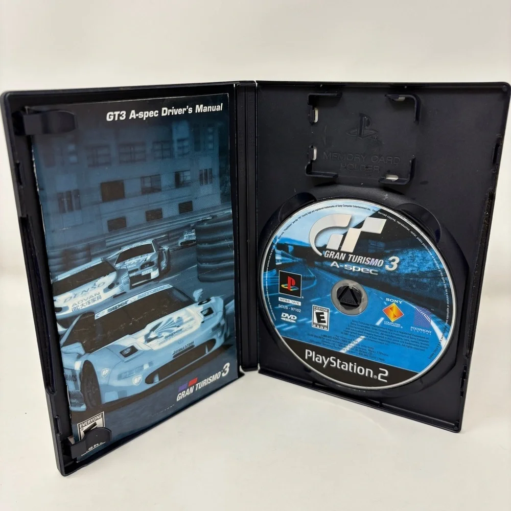 Sony PlayStation 2 Gran Turismo 3 A-spec - Red and Blue - Picture 3 of 5
